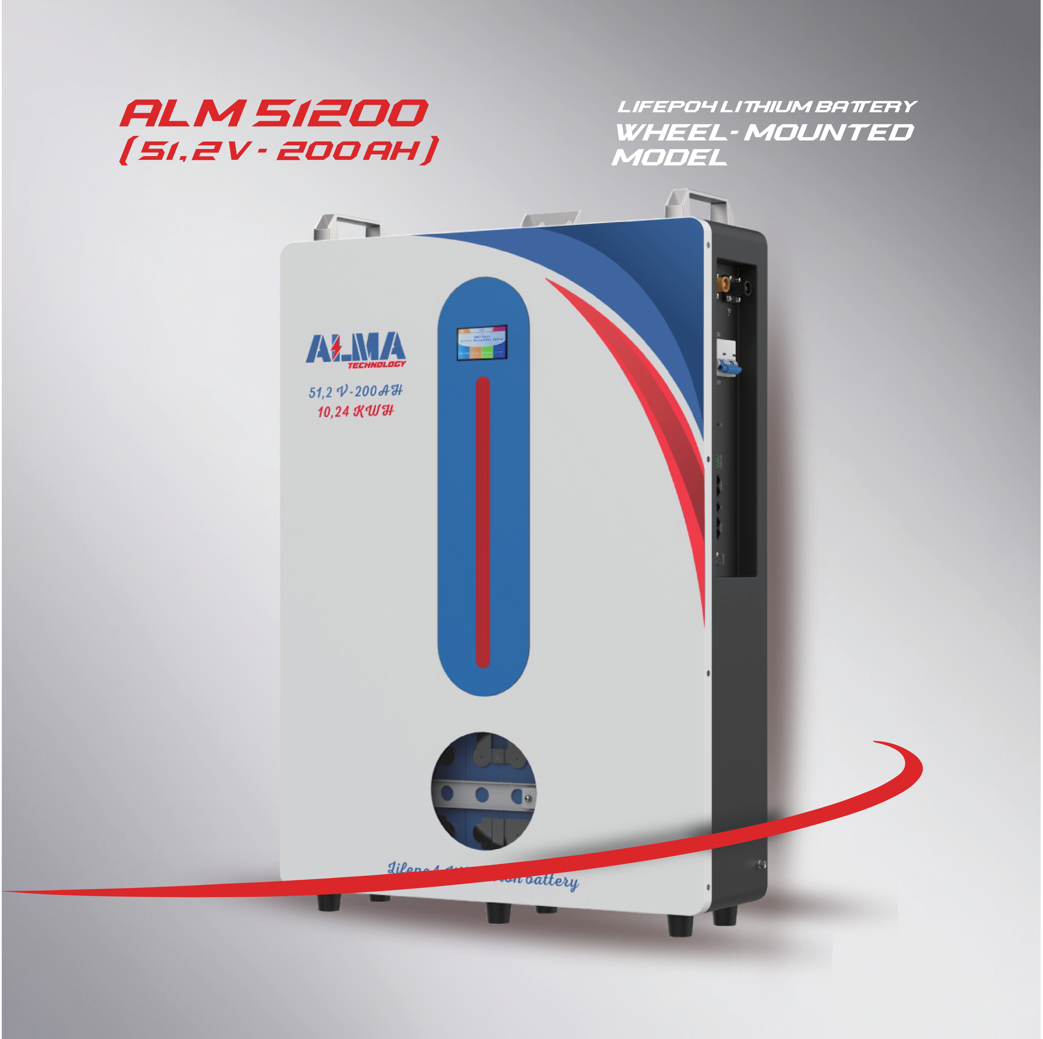 ALM 51200 (51.2V - 200AH)